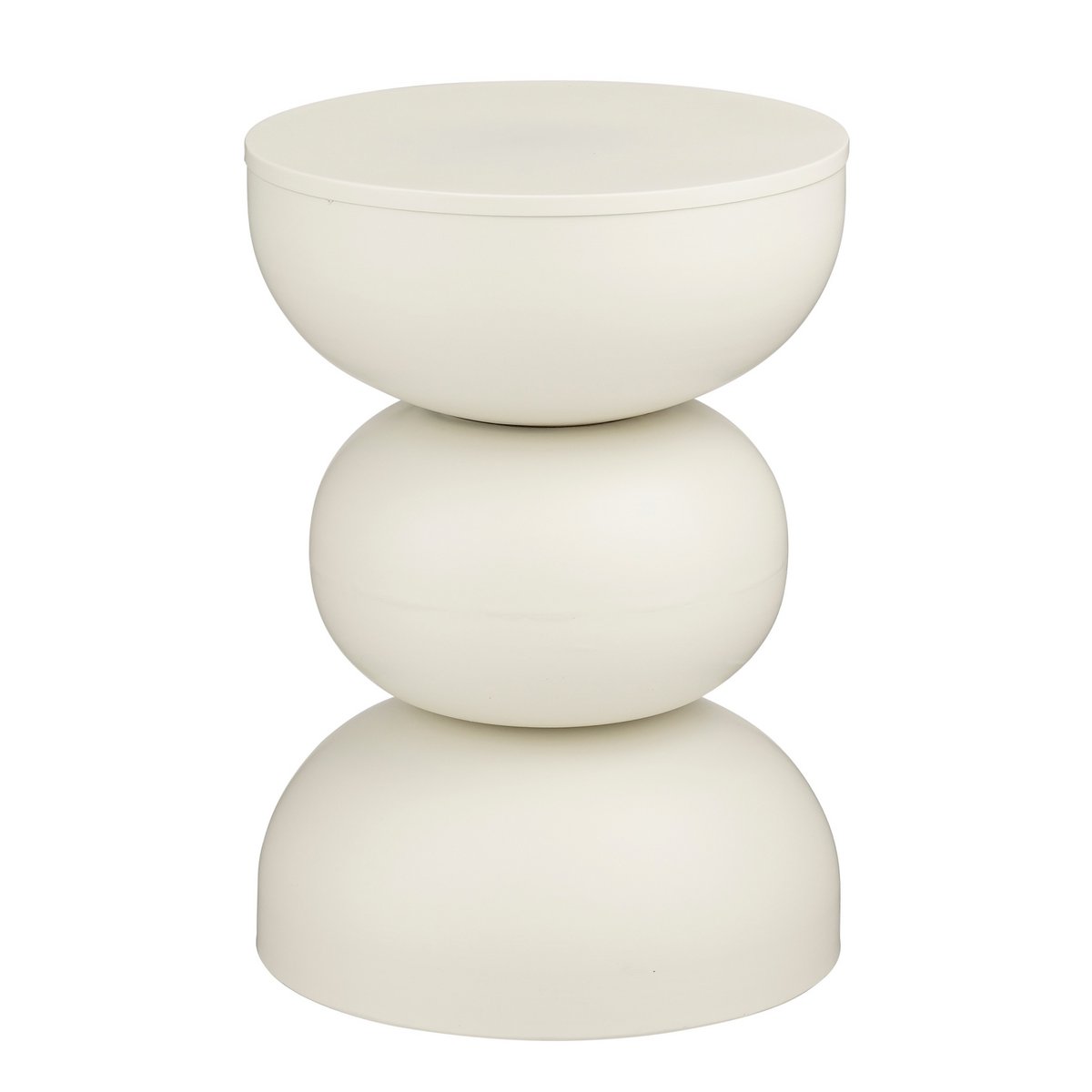 LUNA BEISTELLTISCH (WEIß) - Ø32 cm