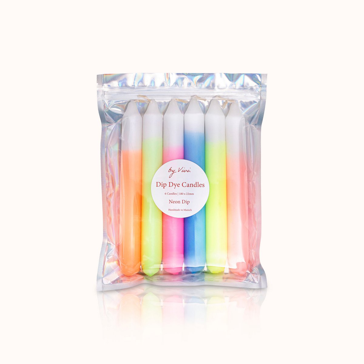 DIP DYE KERZEN - NEON DIP EDITION