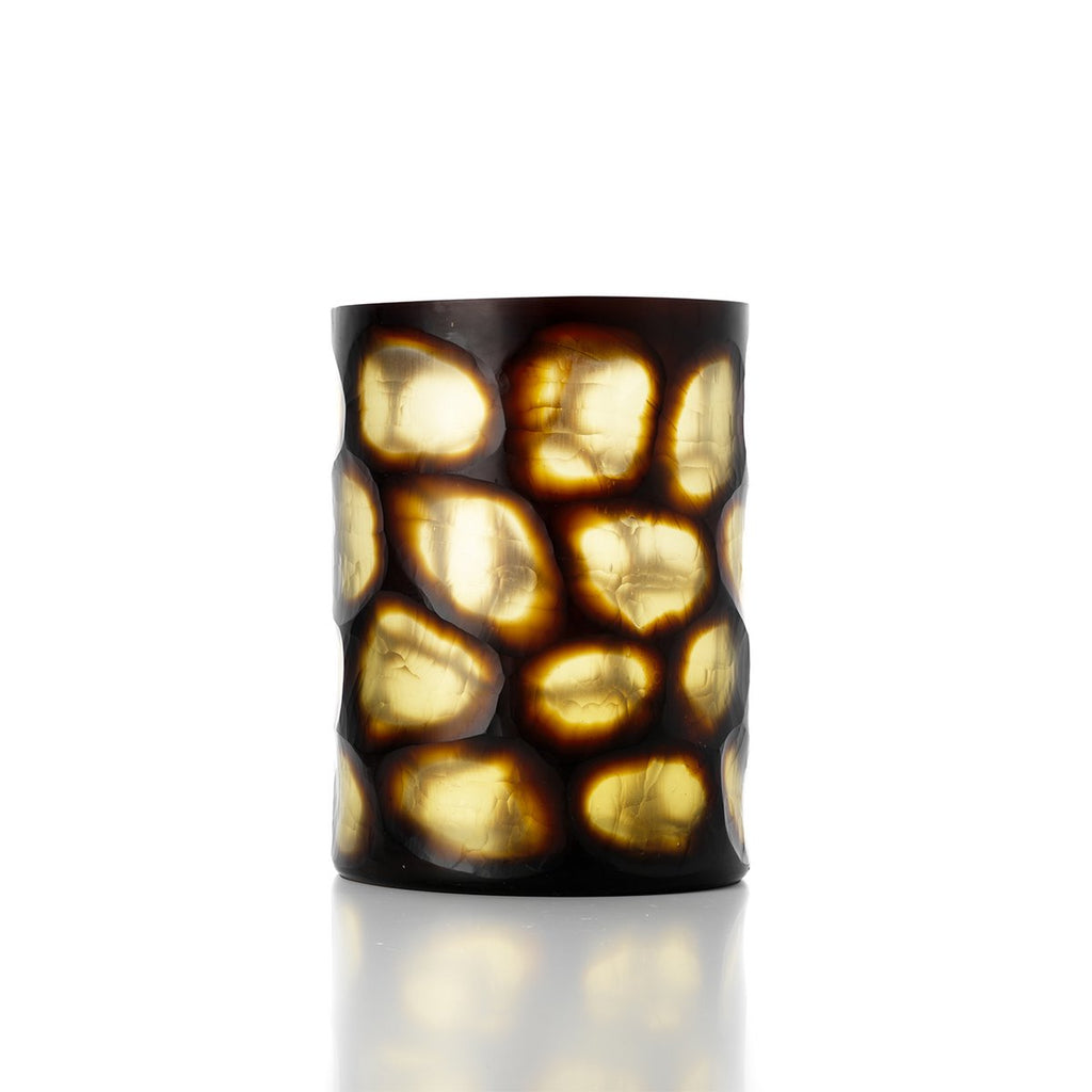 VAGUE DORÉE VASE - 31cm