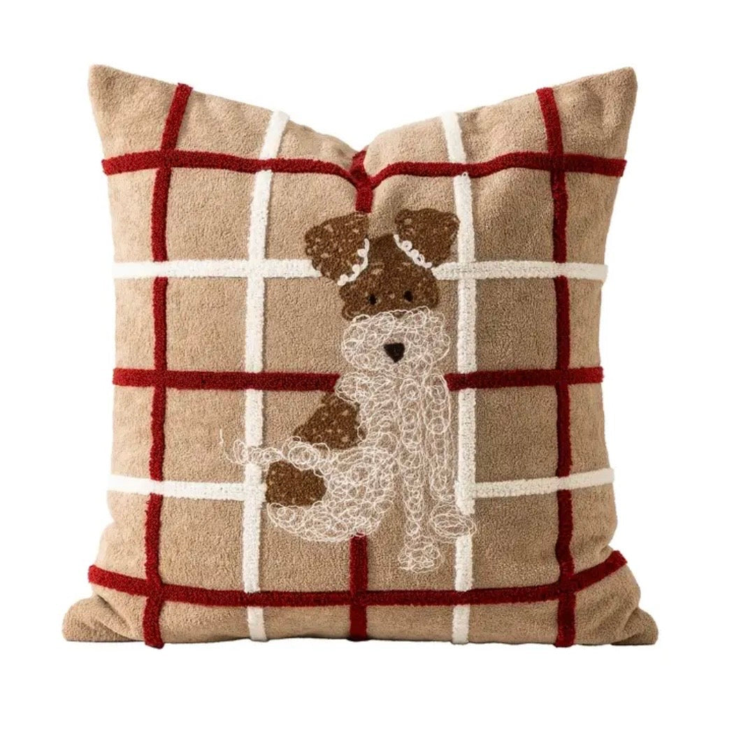 KISSEN MIT HUNDEMOTIV