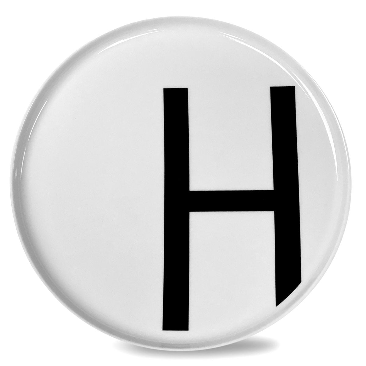 PORZELLANTELLER | BUCHSTABEN - 20cm