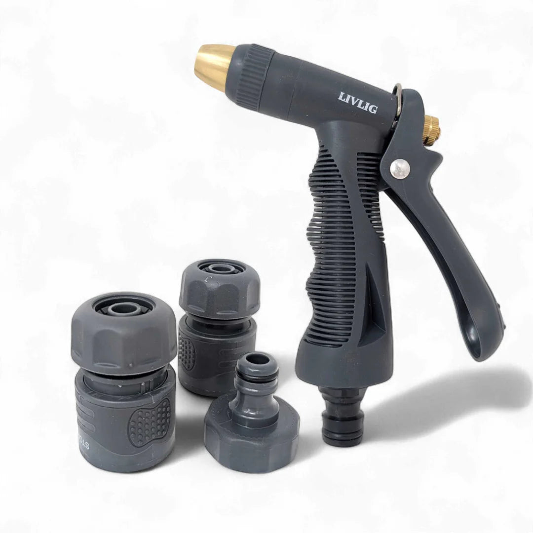 LIVLIG GARTENSPRITZE SET KUNSTSTOFF (AUTHENTIC ANTHRACITE)