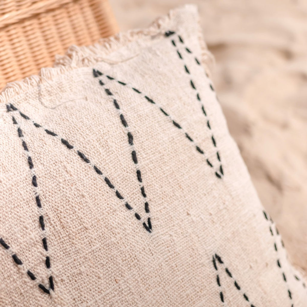 HANDGEWEBTER KISSENBEZUG