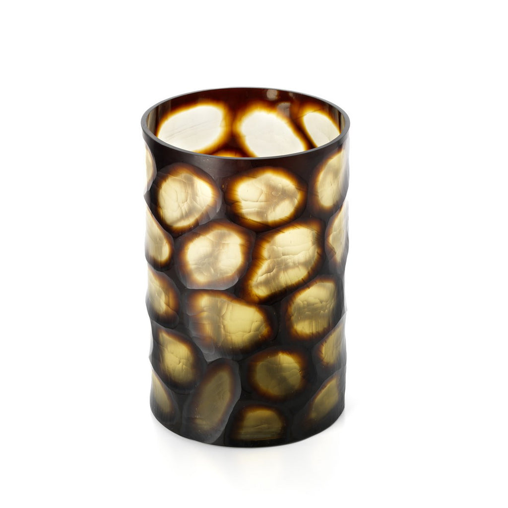 VAGUE DORÉE VASE - 36cm