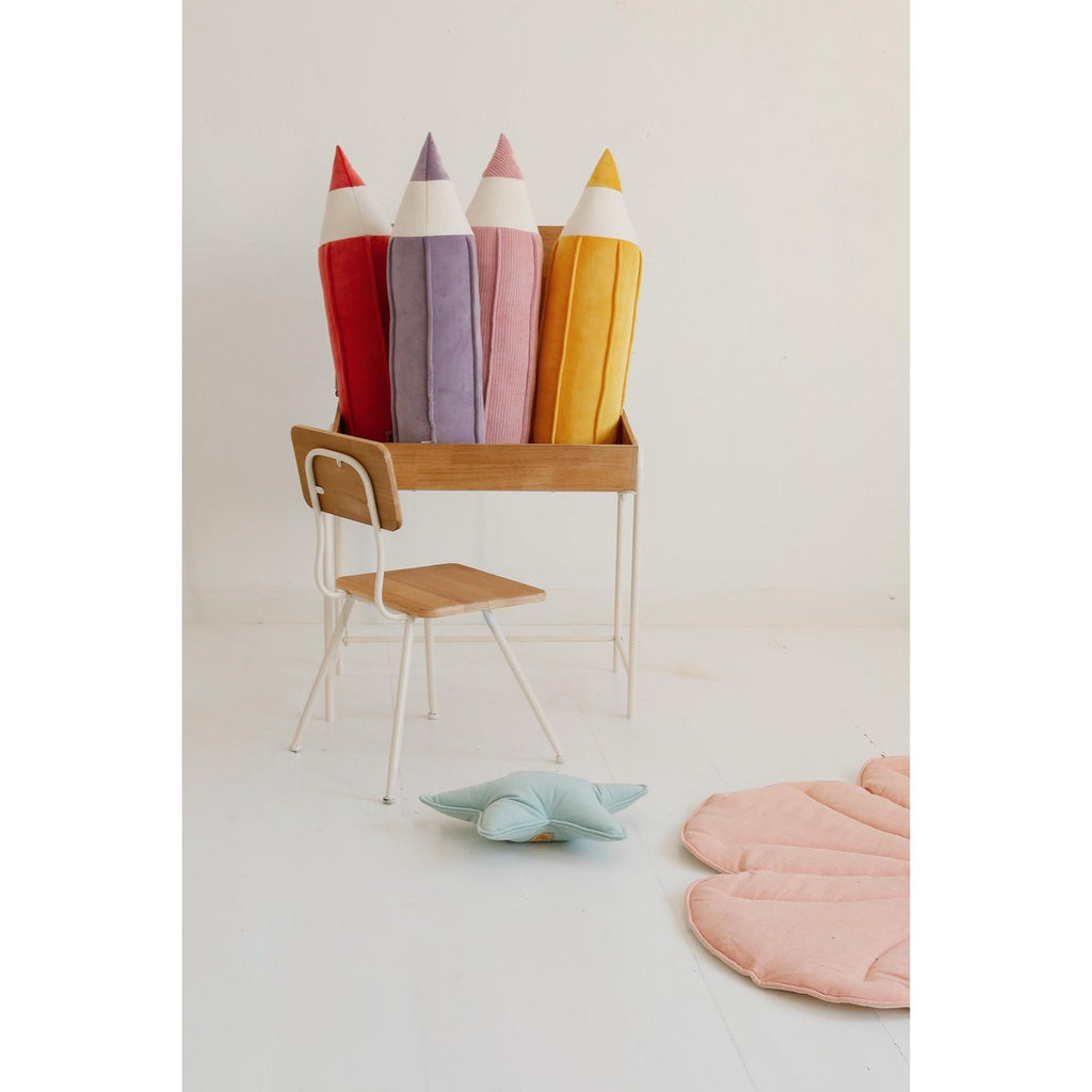 SAMTKISSEN BUNTSTIFT (LILA) - 60cm
