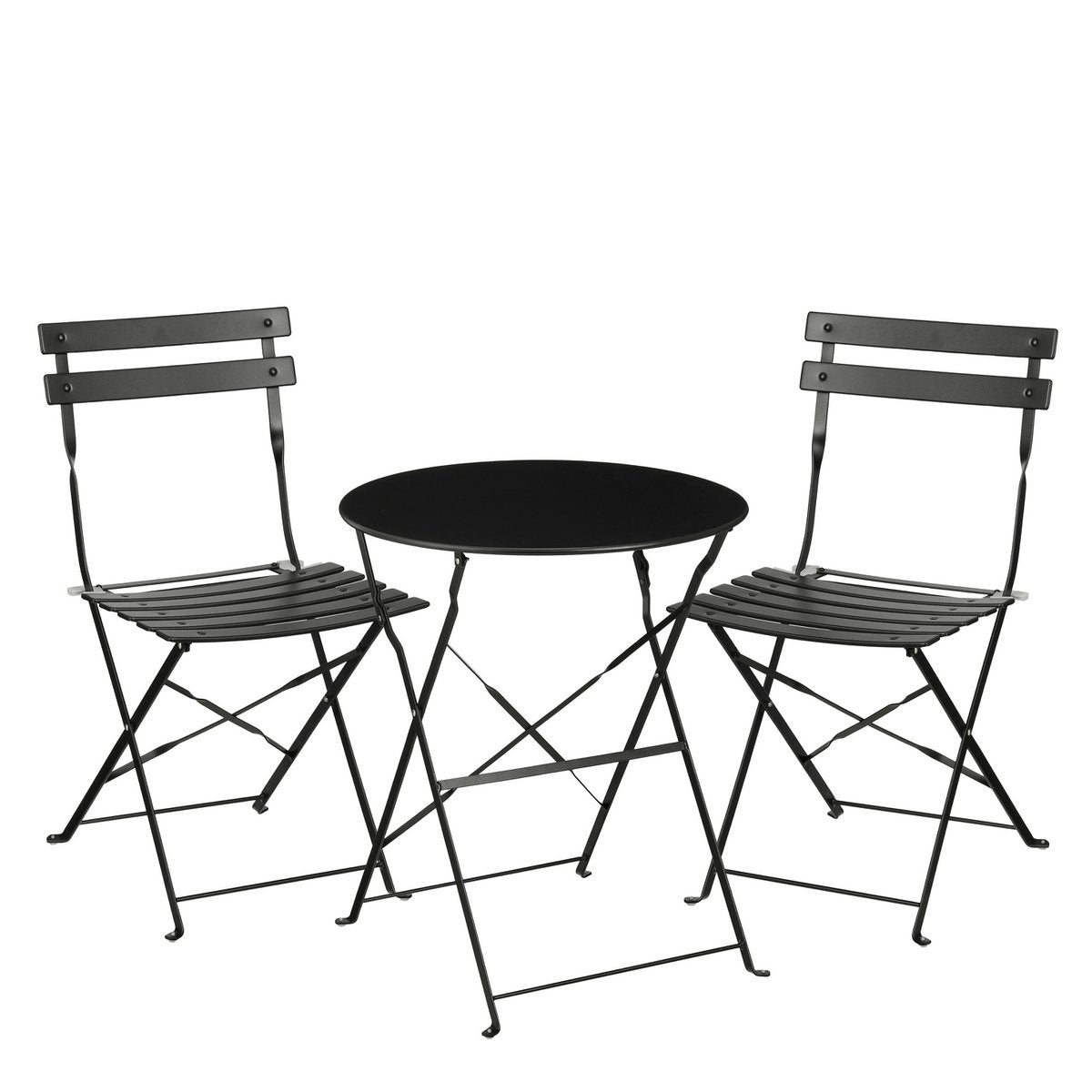 LAURENCE BISTRO-SET (SCHWARZ)