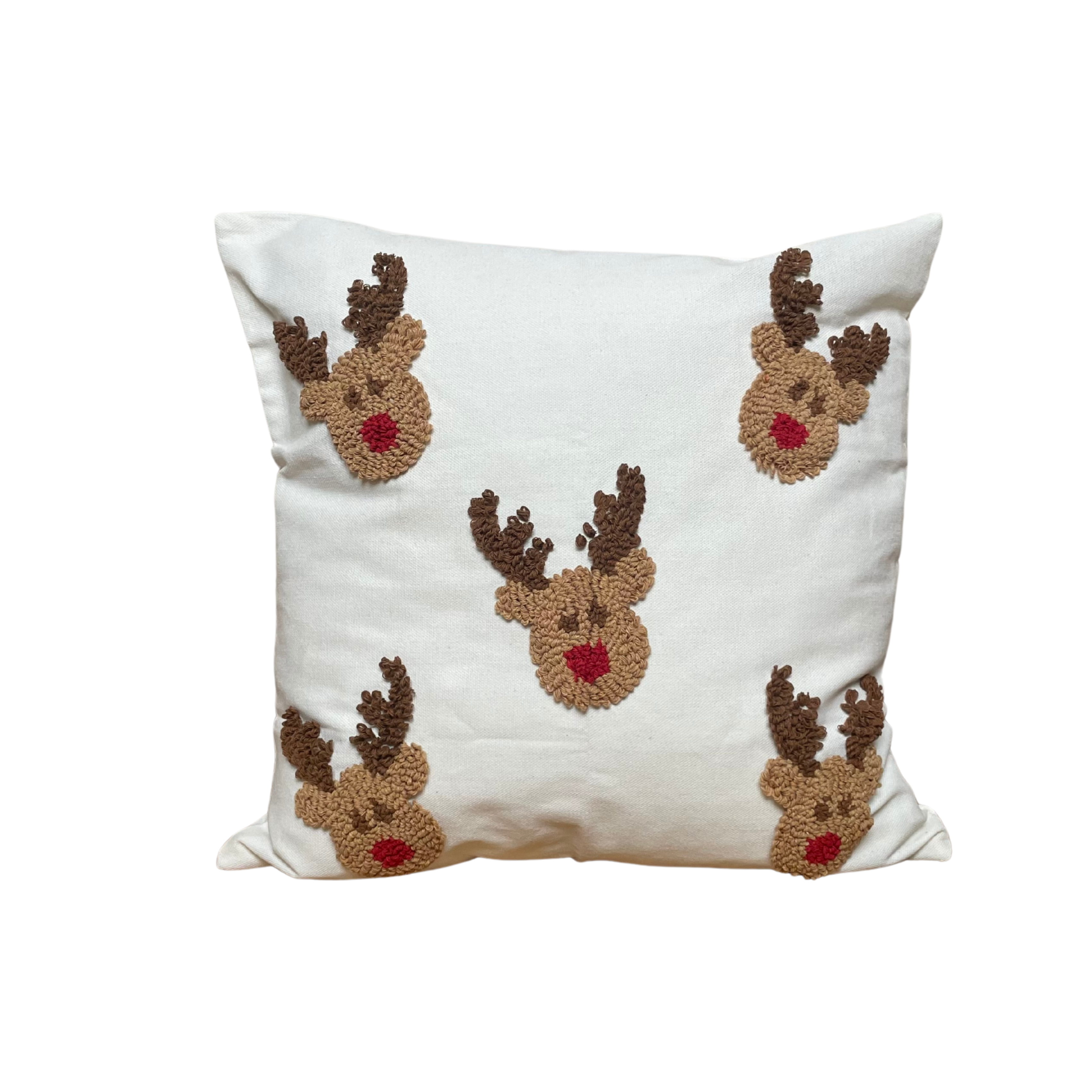 KISSENBEZUG | GESTICKTE RENTIERE