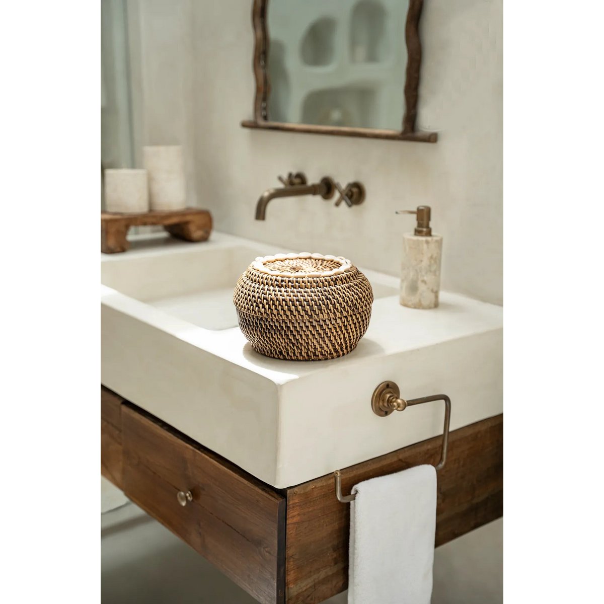 KOLONIALER PEEK-A-BOO KORB - Ø23cm