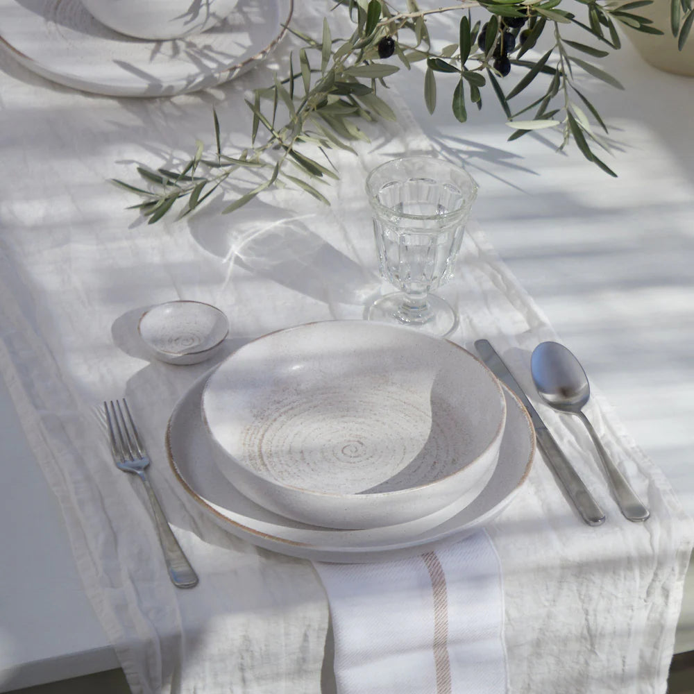 PACIFICA BESTECK-SET (SILBER GEBÜRSTET) - 5 Stk.