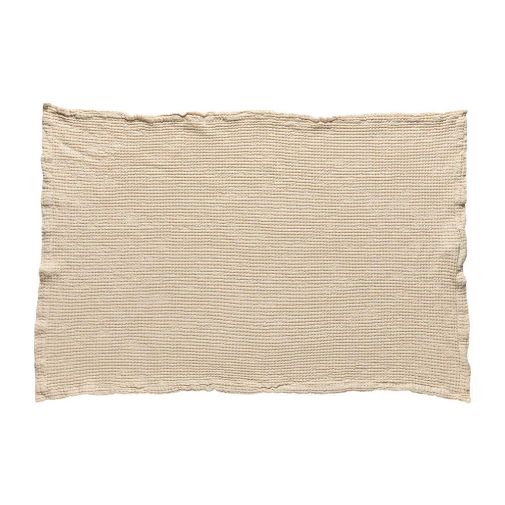 KÜCHENTUCH MICRO WAFFLE - 100% BAUMWOLLE (VANILLA BEIGE)