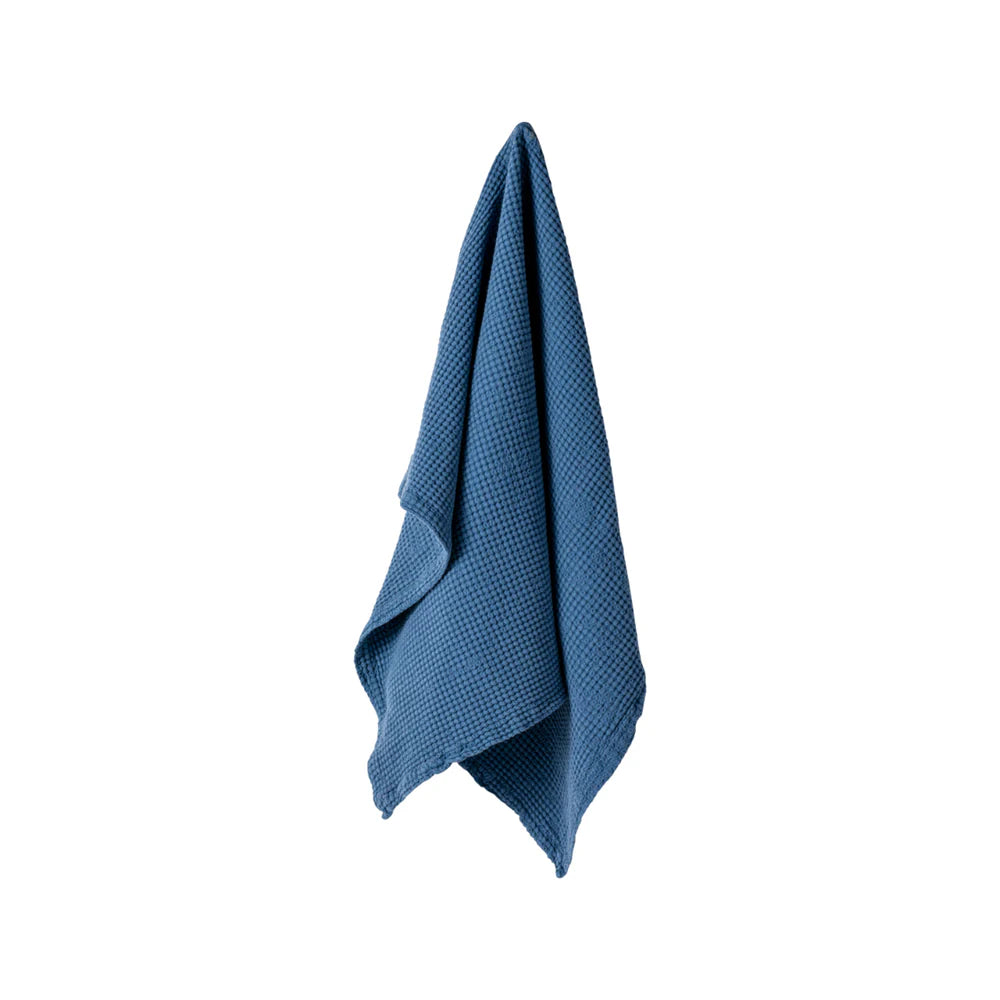 KÜCHENTUCH MICRO WAFFLE - 100% BAUMWOLLE (BLAU)