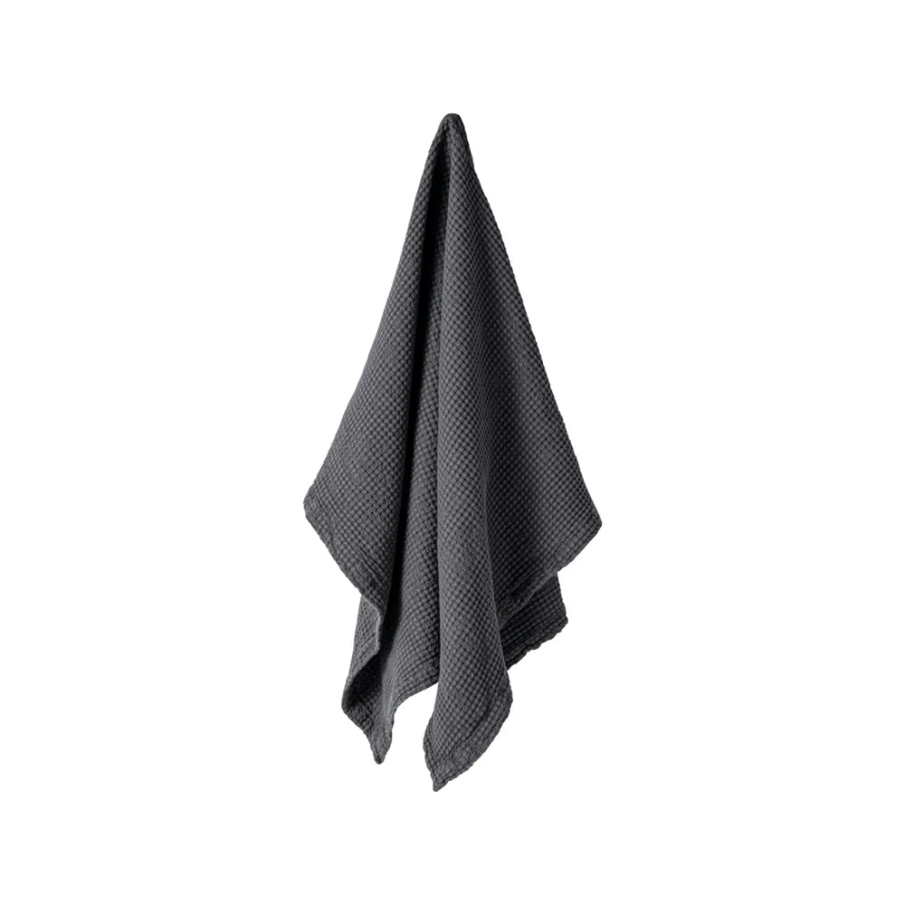 KÜCHENTUCH MICRO WAFFLE - 100% BAUMWOLLE (SCHWARZ)