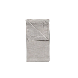 BAUMWOLL-/LEINEN SERVIETTE EMILIA (BEIGE)