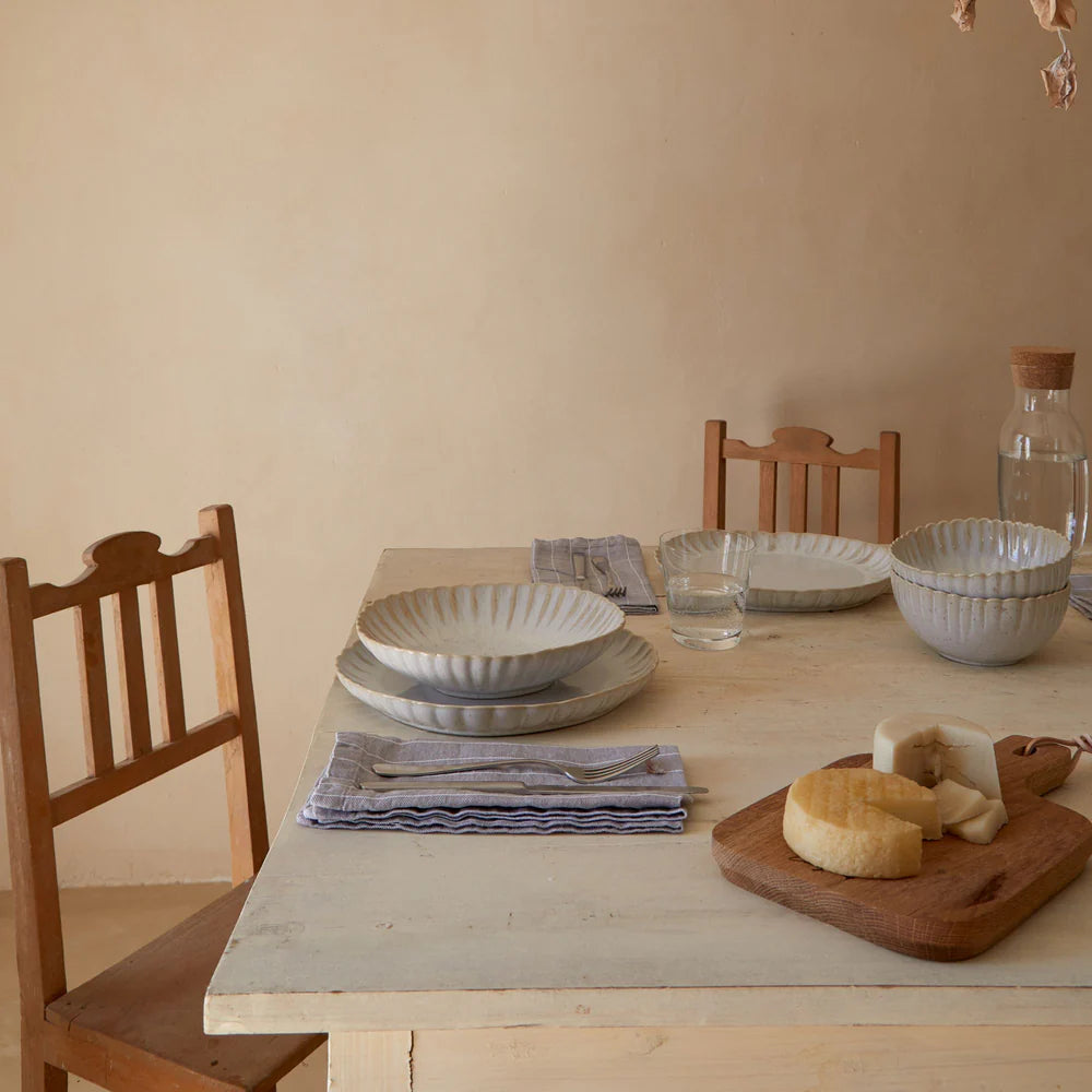 MALLORCA SUPPEN-/PASTATELLER (SAND BEIGE) - 24cm
