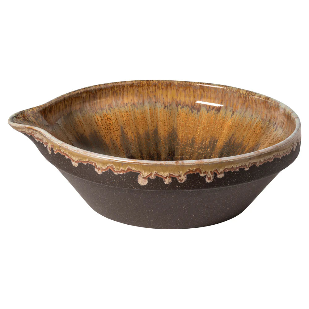POTERIE GROßE SERVIERSCHÜSSEL (MOCHA BROWN) - 33cm
