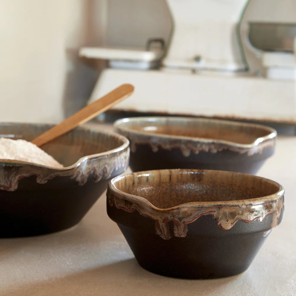 POTERIE GROßE SERVIERSCHÜSSEL (MOCHA BROWN) - 33cm