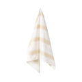 KÜCHENTUCH (BEIGE/WEIß) - 100% BAUMWOLLE