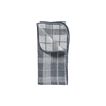 BAUMWOLL-/LEINEN SERVIETTE CAROLINA (BLUE)