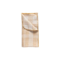 BAUMWOLL-/LEINEN SERVIETTE CAROLINA (CARAMEL)