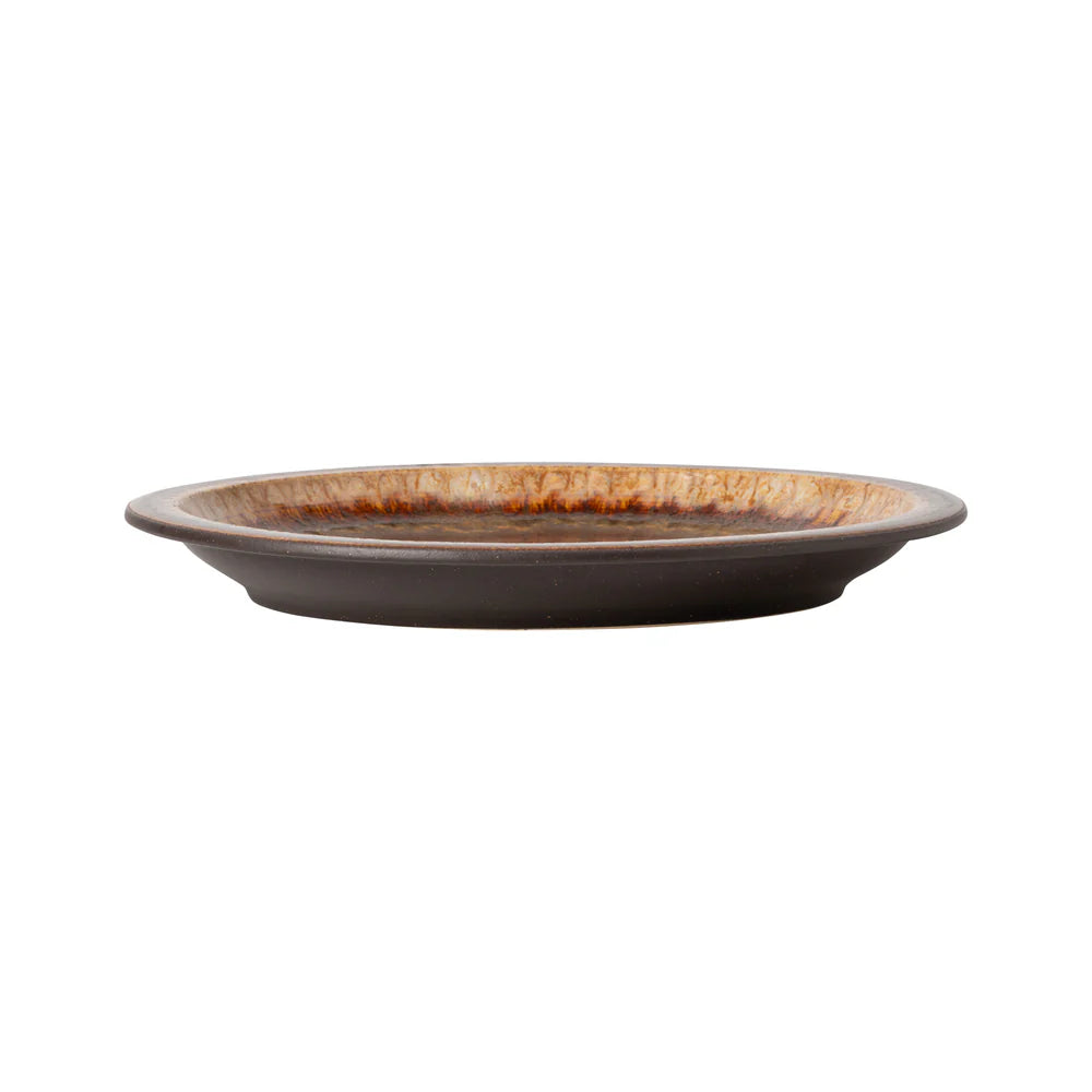POTERIE GROßER TELLER (MOCHA BROWN) - 26cm