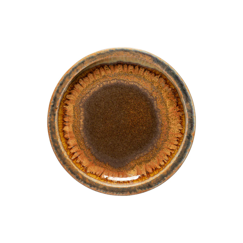 POTERIE GROßER TELLER (MOCHA BROWN) - 26cm