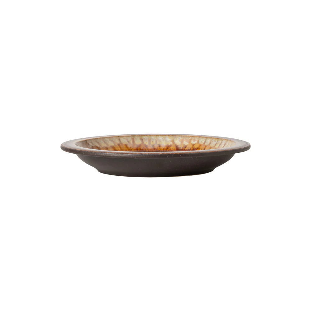 POTERIE MITTLERER TELLER (MOCHA BROWN) - 20cm