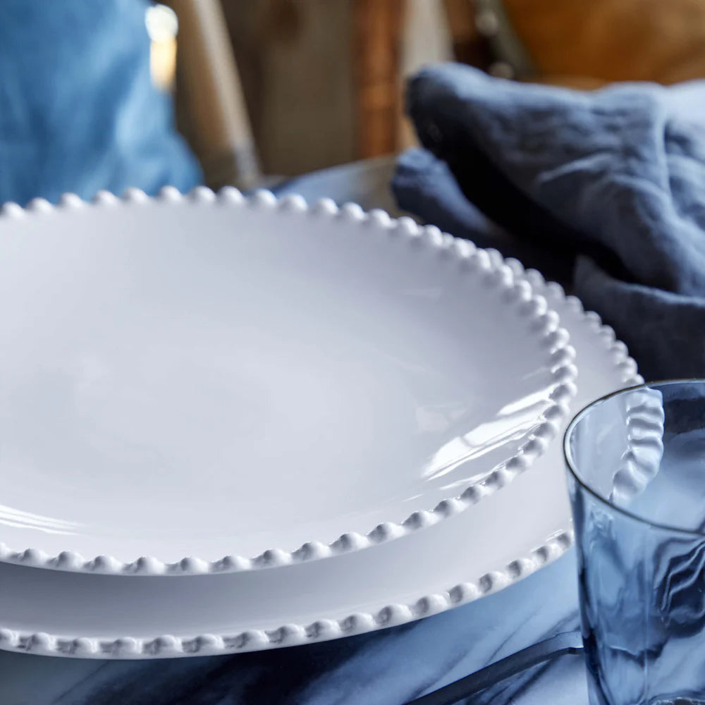 PEARL GROßER TELLER (WEIß) - 28cm