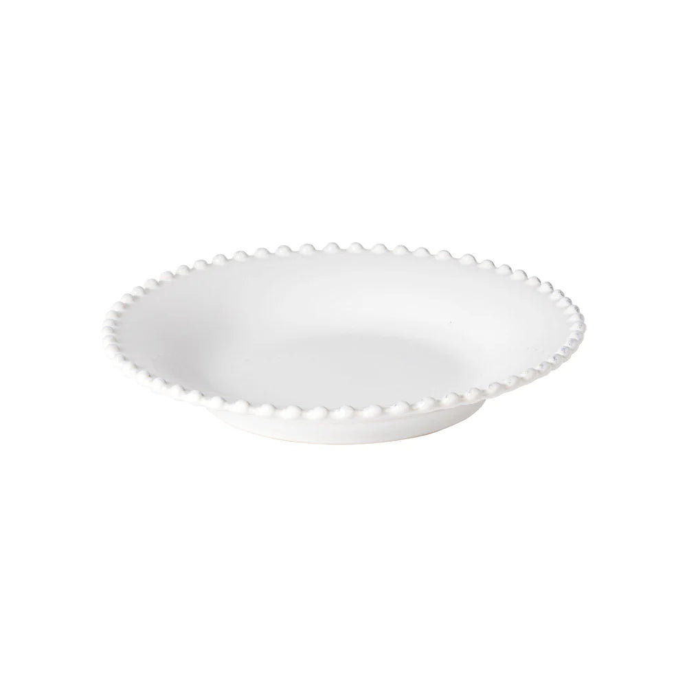 PEARL SUPPEN-/PASTATELLER (WEIß) - 24cm
