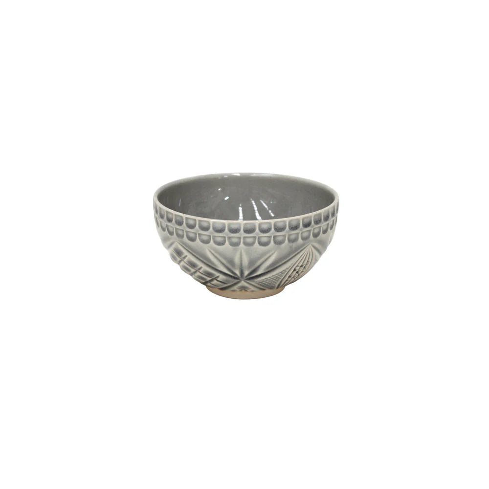 CRISTAL SCHÜSSEL (GREY) - 13cm