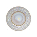 CRISTAL MITTLERER TELLER (NACAR BLUE) - 22cm