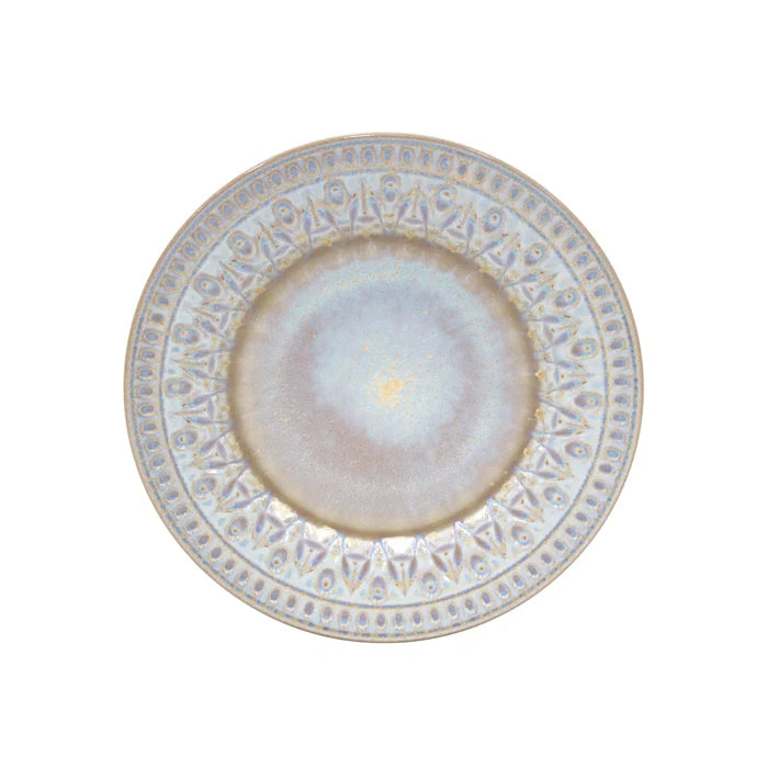 CRISTAL MITTLERER TELLER (NACAR BLUE) - 22cm