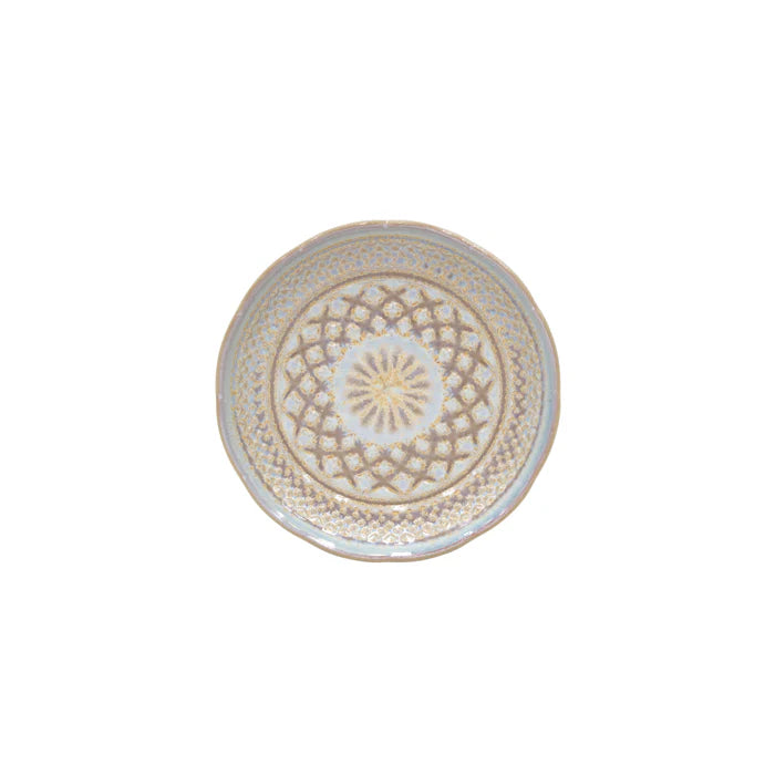 CRISTAL KLEINER TELLER (NACAR BLUE) - 15cm