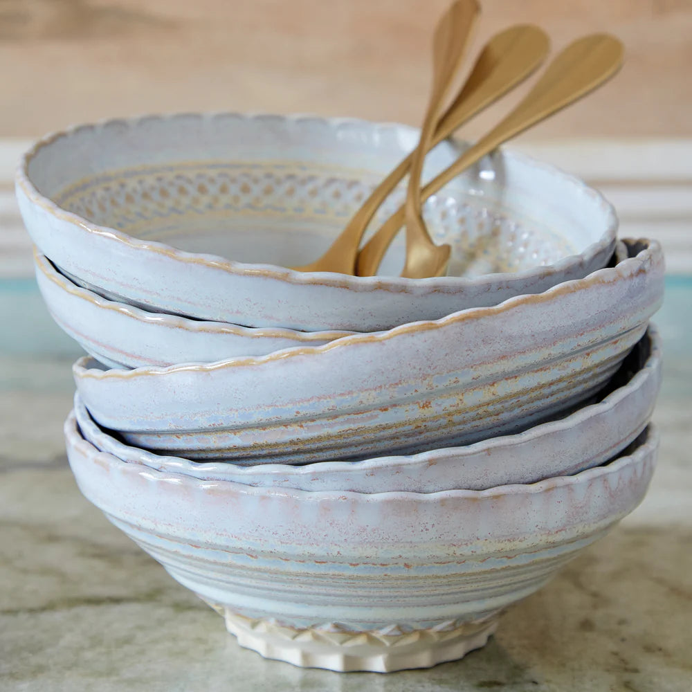 CRISTAL SUPPEN-/PASTASCHÜSSEL (NACAR BLUE) - 18cm