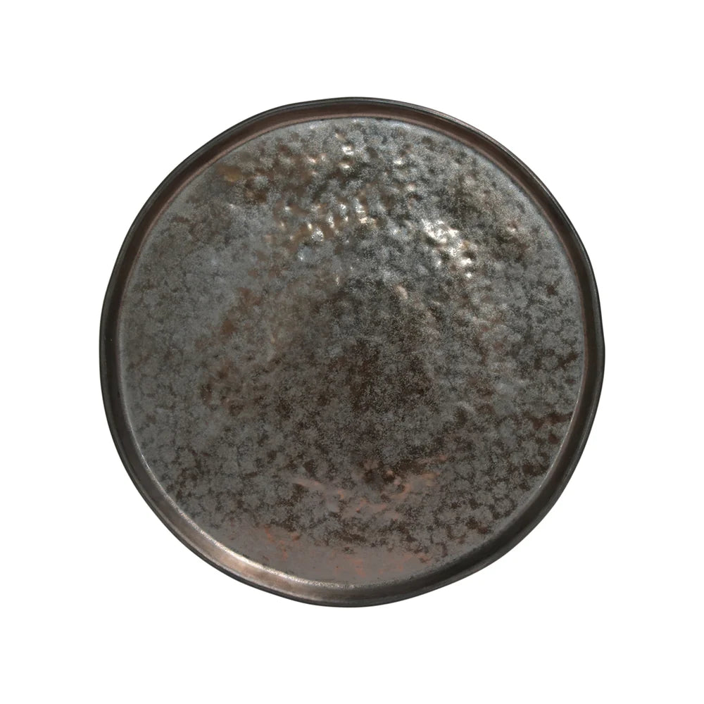 LAGOA GROßER TELLER (METALLIC BROWN) - 27cm