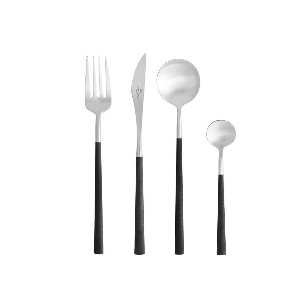 MITO BESTECK-SET (SCHWARZ) - 24 Stk.