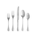 NAU BESTECK-SET (SILBER GEBÜRSTET) - 5 Stk.