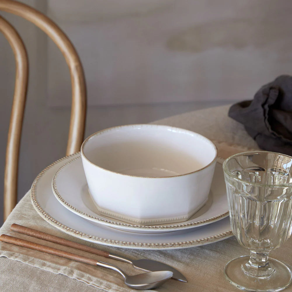 LUZIA GROßE SCHÜSSEL (WEIß) - 16cm