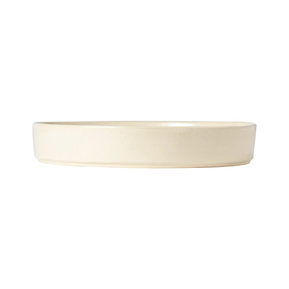 LAGOA GROßER PASTA-/SUPPENTELLER (BEIGE) - 24cm