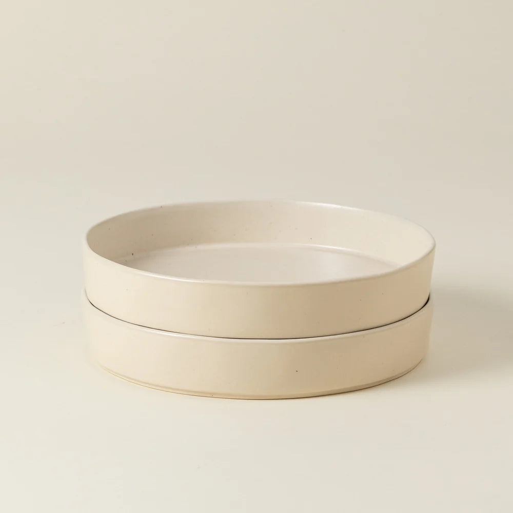 LAGOA GROßER PASTA-/SUPPENTELLER (BEIGE) - 24cm