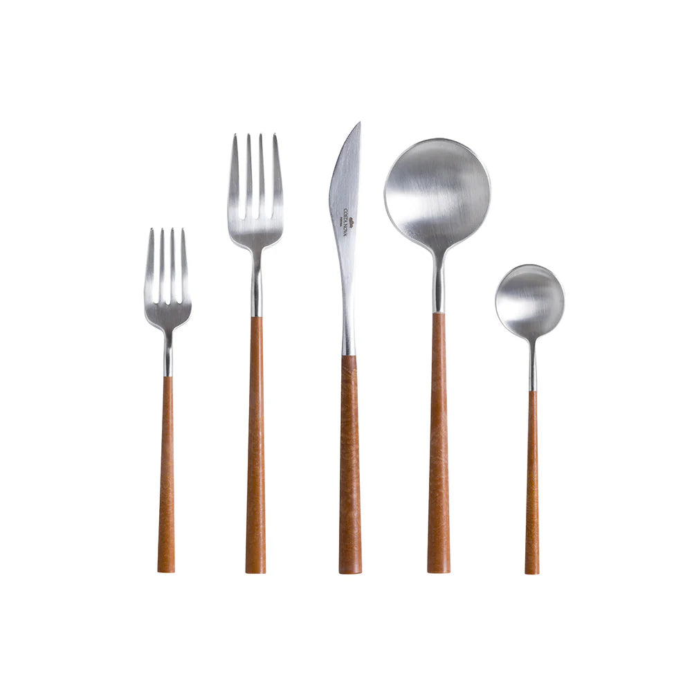 MITO BESTECK-SET (BRAUN) - 5 Stk.