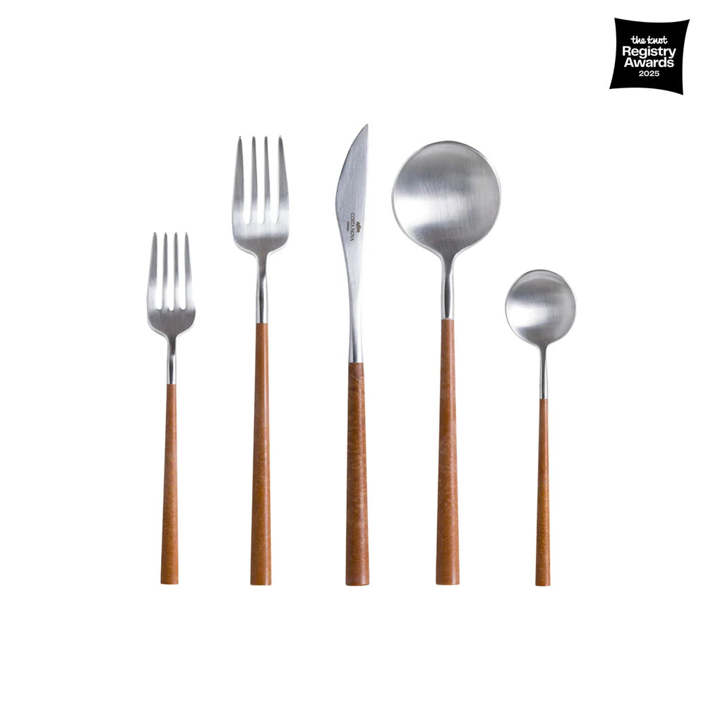 MITO BESTECK-SET (BRAUN) - 5 Stk.