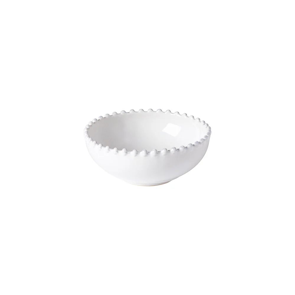 PEARL MITTLERE SCHÜSSEL (WEIß) - 15cm