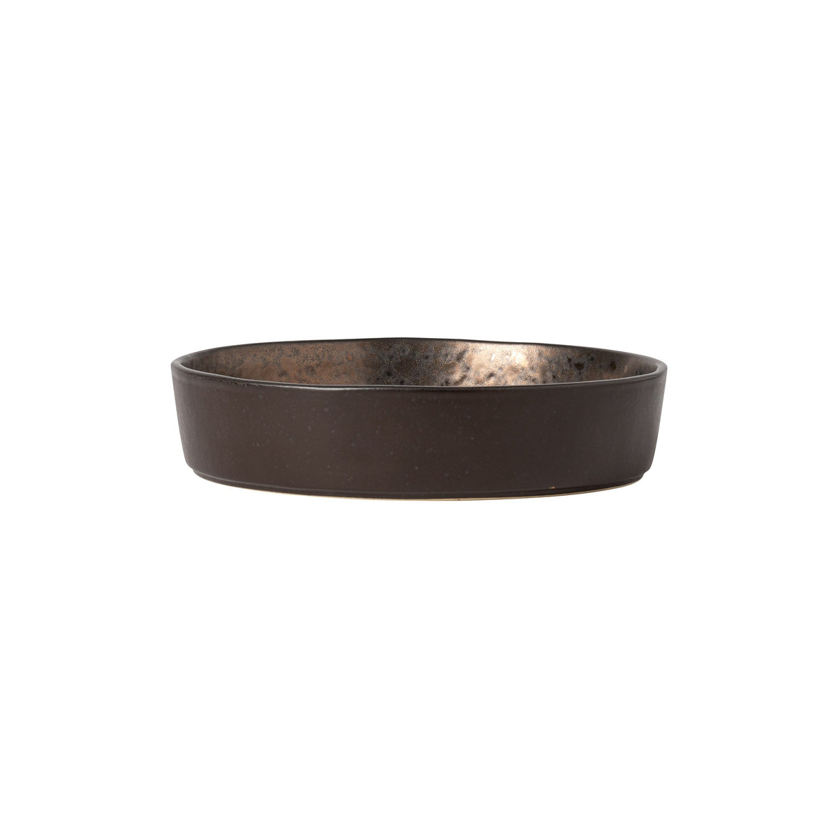 Lagoa Kleiner Pasta-/Suppenteller, 20 cm, Metallic Brown - Ansicht 3