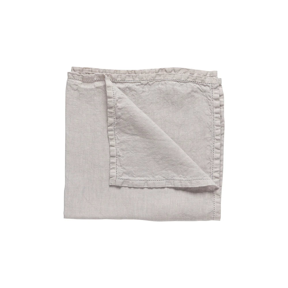 LUISA LEINEN SERVIETTE (GRAU)