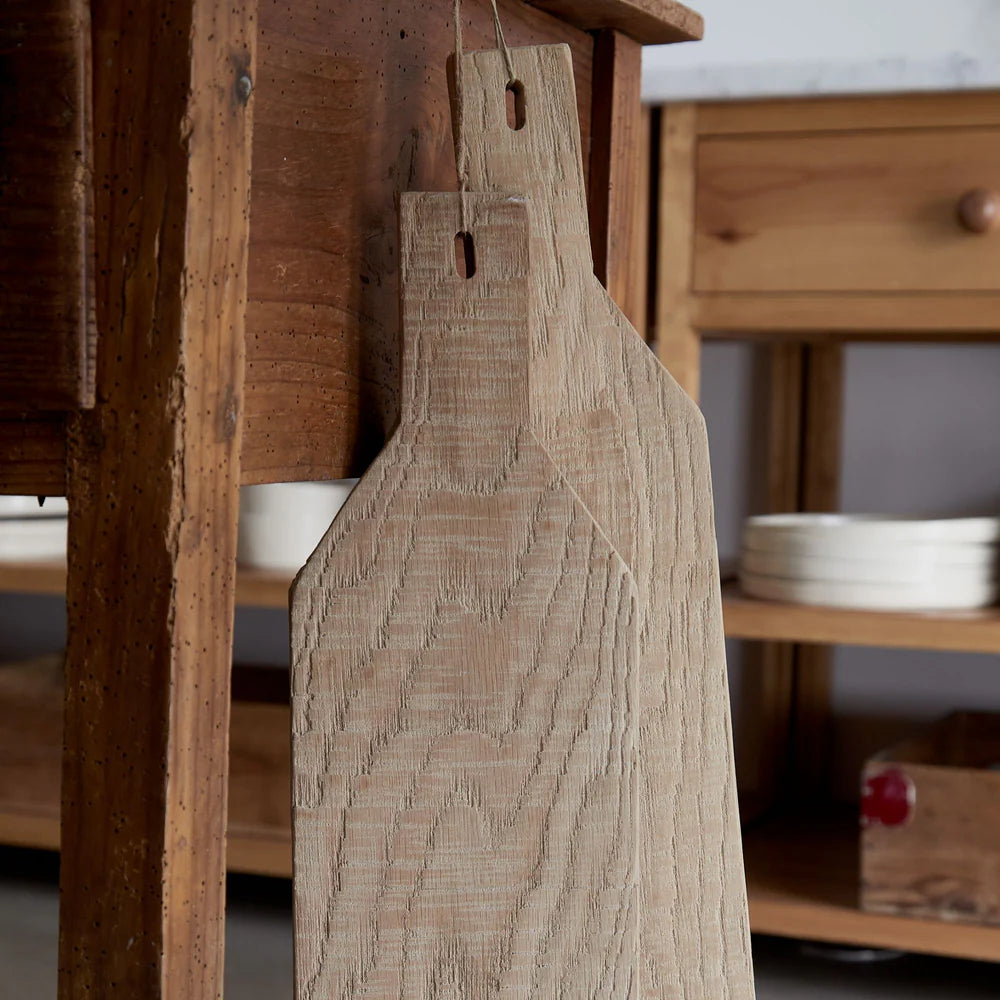 HOLZBRETT AUS EICHE - 50cm