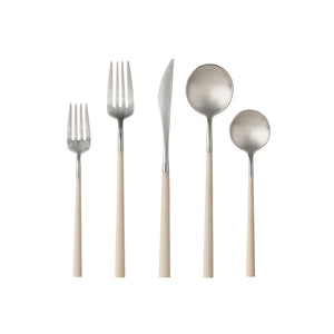 MITO BESTECK-SET (BEIGE) - 5 Stk.