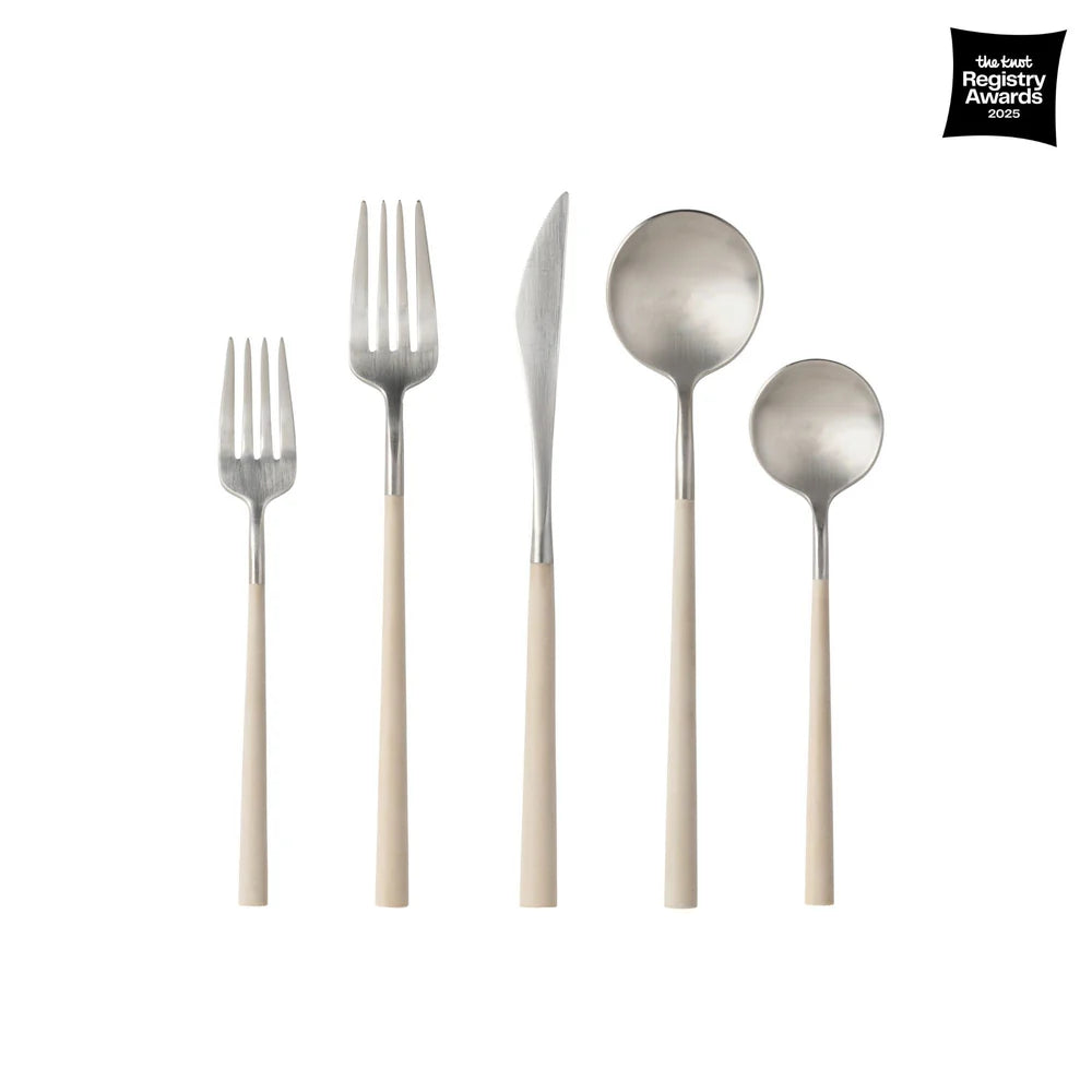 MITO BESTECK-SET (BEIGE) - 5 Stk.