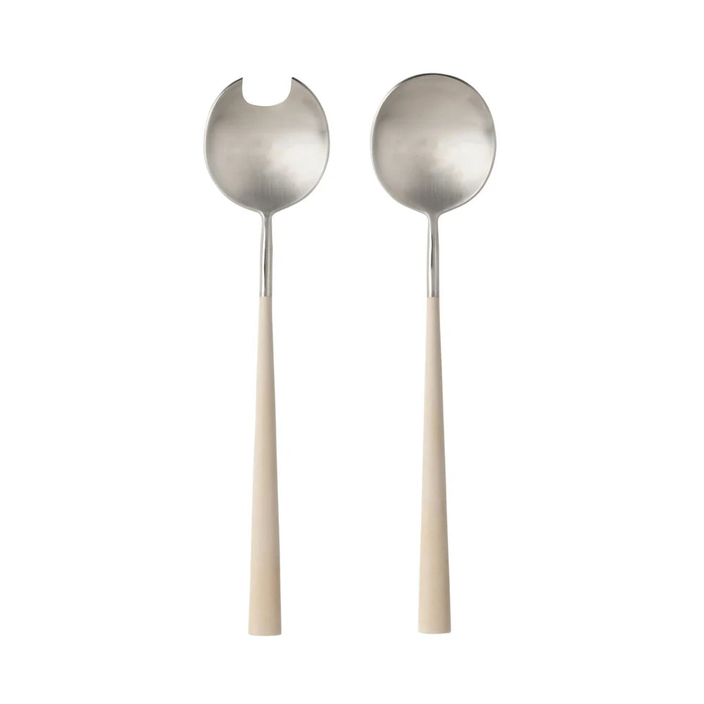 MITO SALAT-BESTECK (BEIGE)