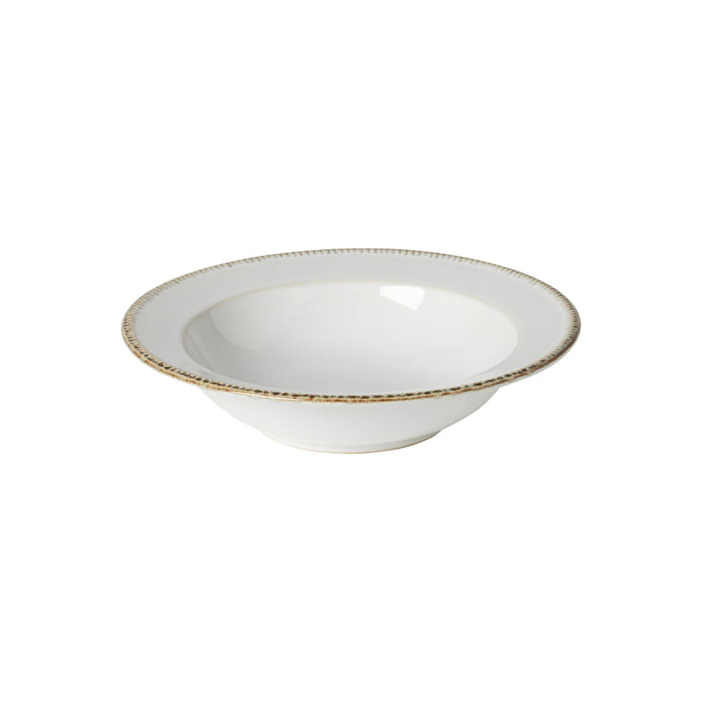 LUZIA PASTA-/SUPPENTELLER (WEIß) - 23cm