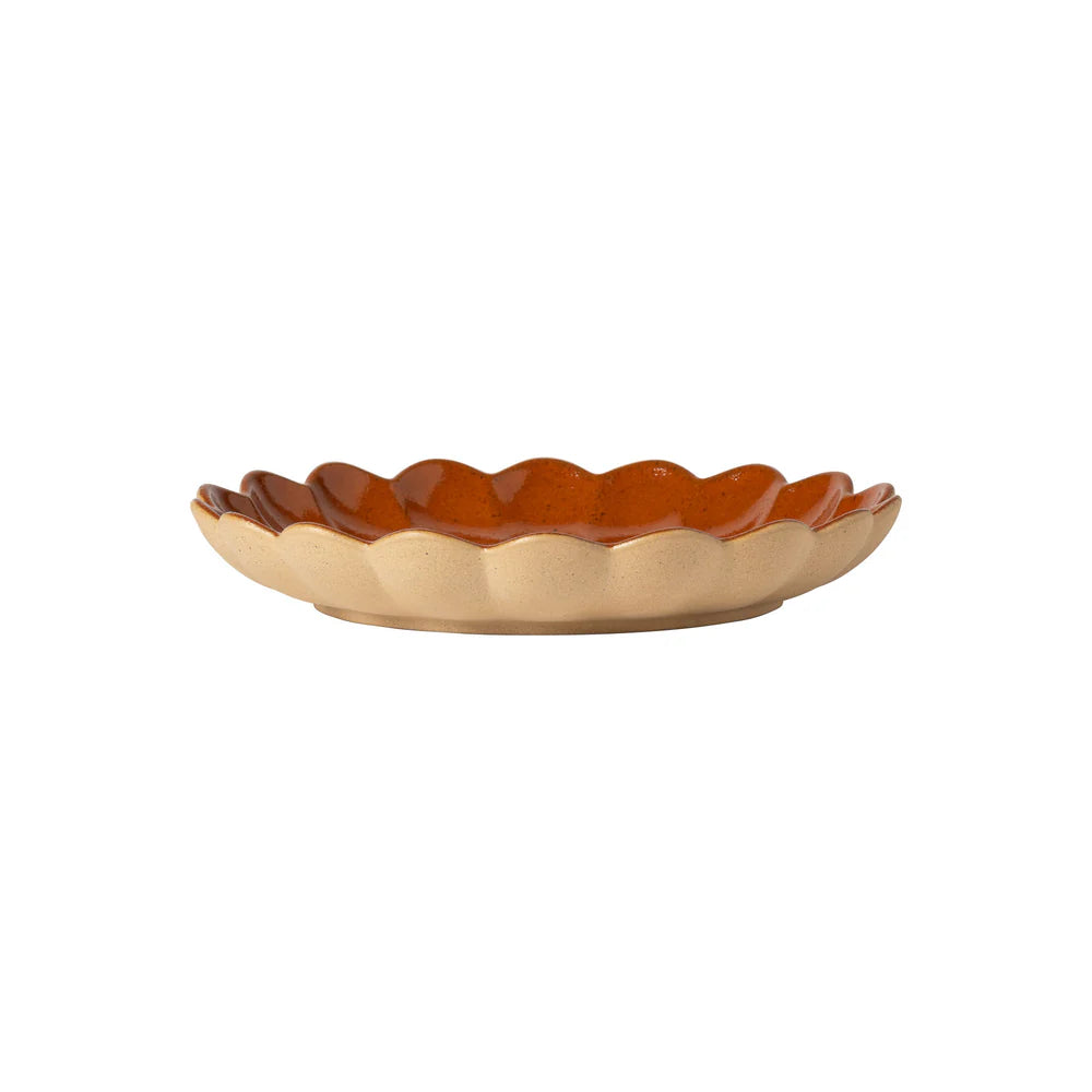 MARRAKESCH MITTLERER TELLER (ROTBRAUN) - 22cm